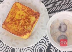 香蕉酸奶鸡蛋吐司的做法图解5