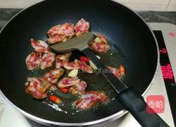 竹笋炒腊肠的做法图解2