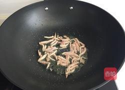 肉丝炒韭苔的做法图解4