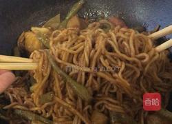 豆角焖面的做法图解9