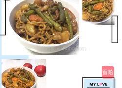 豆角焖面的做法图解10