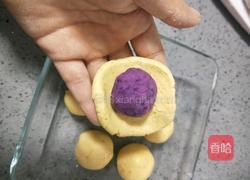 南瓜紫薯糯米球的做法图解16