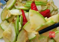 素食 炒西葫芦的做法图解8