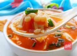 茄汁金针菇炖豆腐的做法图解1