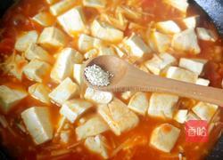 茄汁金针菇炖豆腐的做法图解15