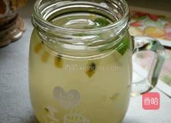 黄金百香果蜂蜜薄荷水的做法图解7