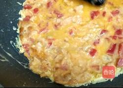 番茄鸡蛋饼的做法图解4