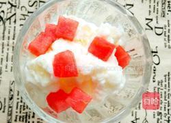 西瓜牛奶刨冰的做法图解5