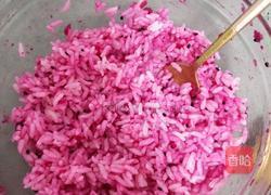 火龙果寿司饭团的做法图解6