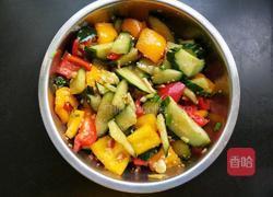 凉拌黄瓜彩椒的做法图解16