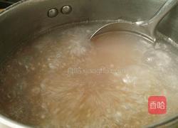 草莓香橙奶香西米露的做法图解5