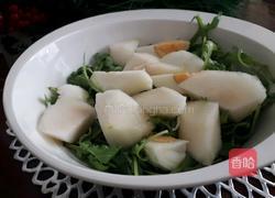 芝麻菜凤梨鸡蛋沙拉的做法图解4