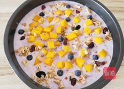 蓝莓炒酸奶的做法图解4