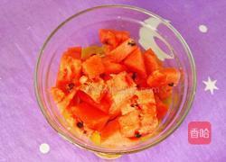 花形西瓜馒头的做法图解2