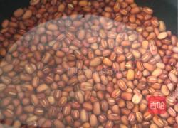 糯米粉豆沙切糕的做法图解2