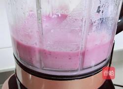 玫瑰紫薯牛奶冰沙的做法图解8