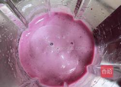 玫瑰紫薯牛奶冰沙的做法图解9