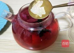 洛神花玫瑰茶凉粉的做法图解4