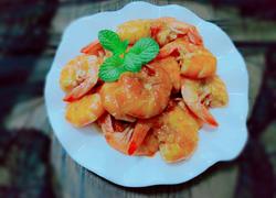 西红柿炒虾
