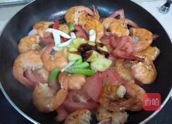 西红柿炒虾的做法图解6