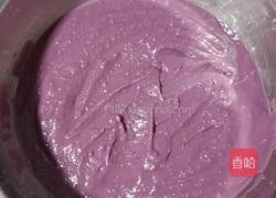 紫薯牛奶小方糕的做法图解6