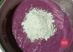 紫薯牛奶小方糕的做法图解7