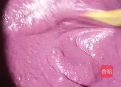 紫薯牛奶小方糕的做法图解10