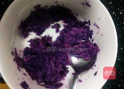 紫薯香蕉酸奶杯的做法图解2