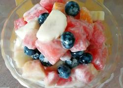 自制酸奶水果捞
