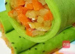 黄瓜鸡蛋卷饼的做法图解22