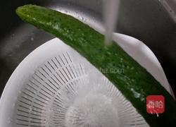 黄瓜香蕉润肠果汁的做法图解2