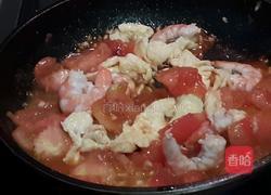 番茄虾仁滑蛋的做法图解11