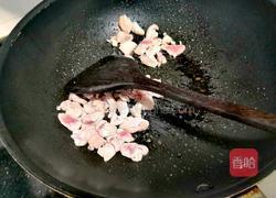 豇豆炒肉片的做法图解4