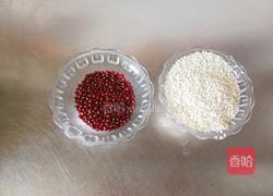 蒸红豆糯米饭的做法图解1