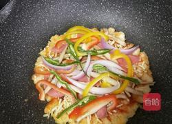 平底锅馒头披萨的做法图解18