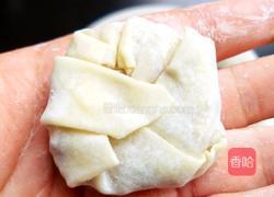 馄饨皮烧麦馅煎饼的做法图解18