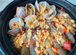 鲜虾花甲粉丝煲的做法图解7