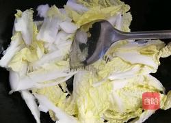 手撕白菜炒油豆腐的做法图解5