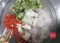 豆腐杂蔬饼的做法图解7