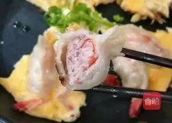 Illustration of how to make egg dumplings 4