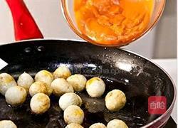 茄汁鹌鹑蛋的做法图解4