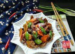 小炒鸡杂的做法图解10