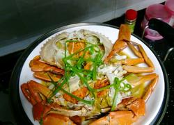 葱油青蟹