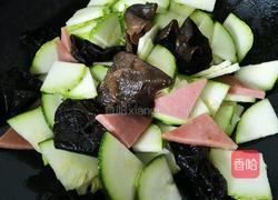 西葫芦火腿小炒的做法图解4