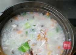 香菇火腿粥的做法图解4