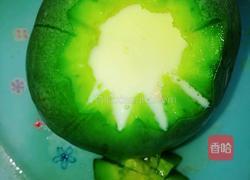 绿宝瓜蒸蛋的做法图解5