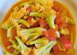 茄汁有机花菜的做法图解7