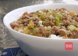 榨菜肉末蒸豆腐的做法图解9