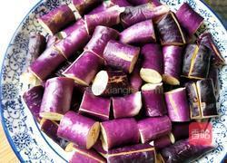 一盘糯茄子的做法图解1