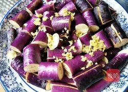 一盘糯茄子的做法图解3